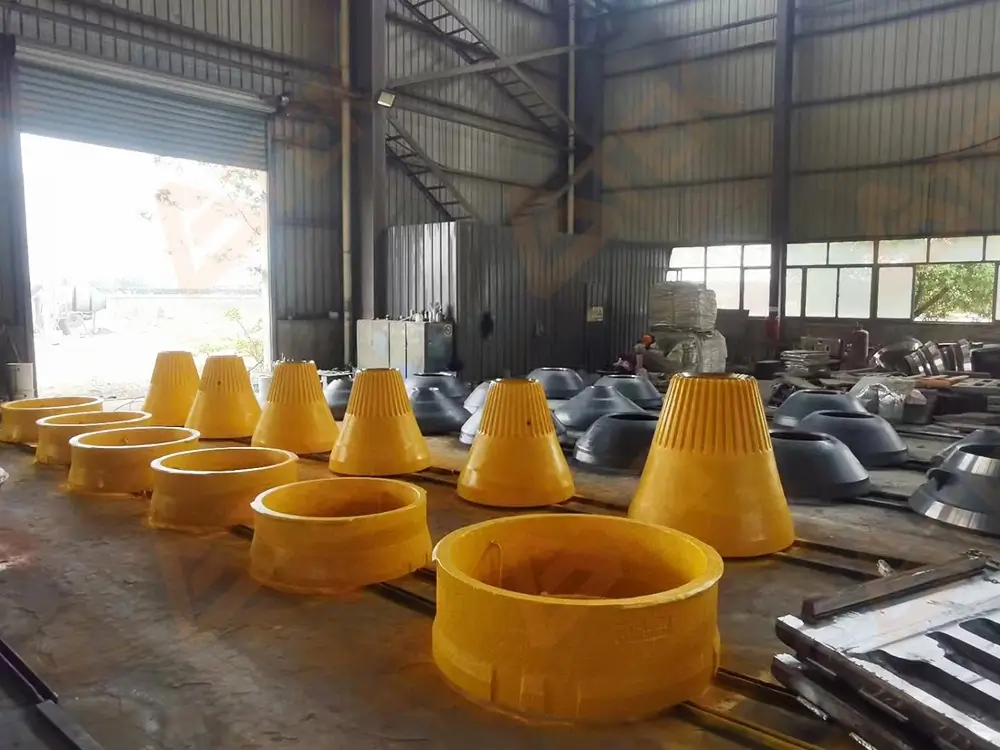 Manganese Liners for Cone Crusher